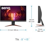 BenQ MOBIUZ EX240N, Gaming-Monitor 60 cm (24 Zoll), grau, FullHD, VA, HDR, AMD Free-Sync, 165Hz Panel