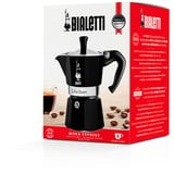 Bialetti Moka Express, Espressomaschine schwarz, 6 Tassen