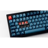 Keychron V6 Max, Gaming-Tastatur schwarz/blaugrau, DE-Layout, Gateron Jupiter Banana, Hot-Swap, RGB