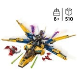 LEGO 71833 Ninjago Ras und Arins Super-Sturmflieger, Konstruktionsspielzeug 