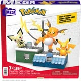 Mattel MEGA Pokémon Pikachu Evolution Set, Konstruktionsspielzeug 