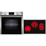 Neff BX48P, Backofen-Set silber/edelstahl