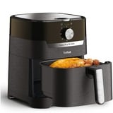 Tefal Heißluftfritteuse Easy Fry & Grill Classic schwarz, 1.550 Watt, Korb 4,2 Liter