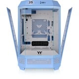 Thermaltake The Tower 300 , Tower-Gehäuse hellblau, Tempered Glass