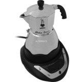 Bialetti Moka Timer, Espressomaschine silber/schwarz, 3 Tassen