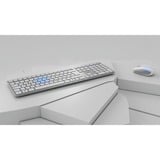 CHERRY DW 9100 SLIM, Desktop-Set weiß/silber, DE-Layout, Cherry SX-Scherentechnologie