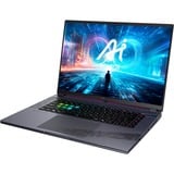 GIGABYTE AORUS 16X 9SG-43DEC64SH, Gaming-Notebook grau, Intel® Core™ i7-13650HX, NVIDIA GeForce RTX 4070, 32 GB, 1 TB SSD, Windows 11 Home 64-Bit