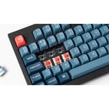 Keychron V5 Max, Gaming-Tastatur schwarz/blaugrau, DE-Layout, Gateron Jupiter Banana, Hot-Swap, RGB