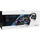 RAIJINTEK ORCUS 140 RBW 140mm, Wasserkühlung schwarz, nachfüllbar