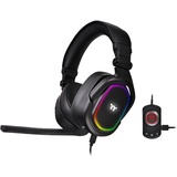 Thermaltake Argent H5 RGB 7.1, Gaming-Headset schwarz, Klinke