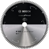 Bosch Kreissägeblatt Standard for Wood, Ø 305mm, 96Z Bohrung 30mm, für Akku-Kappsägen