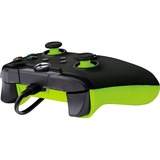 PDP Wired Controller - Electric Black, Gamepad schwarz/neon-grün, für Xbox Series X|S, Xbox One, PC