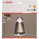 Bosch Kreissägeblatt Construct Wood, Ø 190mm, 12Z Bohrung 30mm, für Handkreissägen