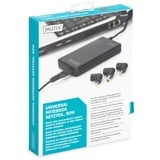 Digitus Universal Notebook Netzteil, 90 Watt, Super Slim schwarz, inkl. 11 Lade-Adapter