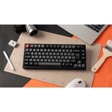 Keychron Lemokey P1 Pro, Gaming-Tastatur schwarz/grau, DE-Layout, Keychron Super Red, Hot-Swap, Aluminiumrahmen, RGB