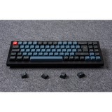 Keychron Q7, Gaming-Tastatur schwarz/blaugrau, DE-Layout, Gateron G Pro Red, Hot-Swap, Aluminiumrahmen, RGB