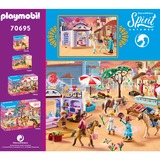 PLAYMOBIL 70695 Spirit Miradero Reitladen, Konstruktionsspielzeug 