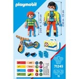 PLAYMOBIL 71245 City Life - Sanitäter mit Patient, Konstruktionsspielzeug 