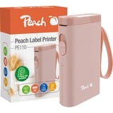 Peach PE110, Etikettendrucker pink, Thermodirektdruck