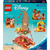 LEGO 43270 Disney Princess Vaianas Abenteuerfloß, Konstruktionsspielzeug 