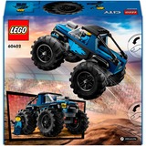 LEGO 60402 City Blauer Monstertruck, Konstruktionsspielzeug 