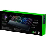 Razer Huntsman V2, Gaming-Tastatur schwarz, DE-Layout, Razer Clicky Optical (Purple)