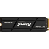 Kingston FURY Renegade Heatsink 500 GB, SSD schwarz, PCIe 4.0 x4, NVMe, M.2 2280, Heatsink