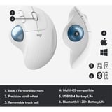 Logitech ERGO M575 for Business, Trackball hellgrau/blau