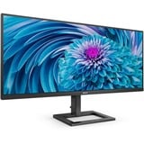 Philips 346E2LAE/00, LED-Monitor 86.36 cm (34 Zoll), schwarz, WQHD, VA, AMD Free-Sync, USB, HDMI, DisplayPort, USB-C, 100Hz Panel