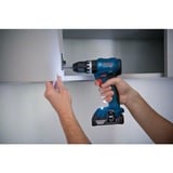 Bosch Akku-Schlagbohrschrauber GSB 18V-45 Professional, 18Volt blau/schwarz, 2x Li-Ionen Akku 3,0Ah, in L-BOXX