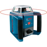 Bosch Rotationslaser GRL 400 H Professional, mit Empfänger blau/schwarz, Koffer, rote Laserlinie