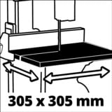 Einhell Bandsäge TC-SB 200/1 rot, 250 Watt