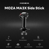 MOZA MA3X Side Stick, Joystick schwarz