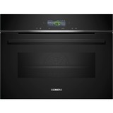 Siemens CM724G1B1 IQ700, Backofen schwarz/edelstahl, mit Mikrowellenfunktion, 60 cm, Home Connect