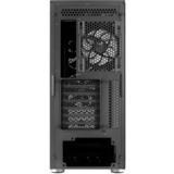 Aerocool Interstellar-G-BK-v1, Tower-Gehäuse schwarz, Tempered Glass