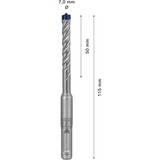 Bosch Expert Hammerbohrer SDS-plus-7X, Ø 7mm Arbeitslänge 50mm