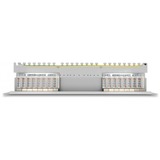 DeLOCK 19" Patchpanel 16 Port Cat.6A grau, 1 HE