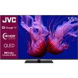 JVC LT-55VGQ8255, QLED-Fernseher 139 cm (55 Zoll), schwarz, UltraHD/4K, Triple Tuner, Google TV