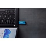 Kingston IronKey Vault Privacy 50 256 GB, USB-Stick hellblau/schwarz, USB-C 3.2 Gen 1