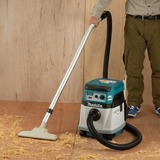 Makita DVC157LZX3, Bodenstaubsauger blau/grau, ohne Akku und Ladegerät