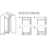 Neff KI2823DD0 N70, Kühlschrank 1775 mm Nische