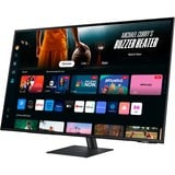 SAMSUNG Smart Monitor S43DM702UU, LED-Monitor 108 cm (43 Zoll), schwarz, UltraHD/4K, VA, WLAN, Bluetooth