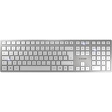 CHERRY DW 9100 SLIM, Desktop-Set weiß/silber, BE-Layout, Cherry SX-Scherentechnologie