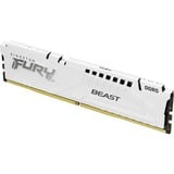 Kingston FURY DIMM 32 GB DDR5-5200  , Arbeitsspeicher weiß, KF552C40BW-32, FURY Beast, INTEL XMP