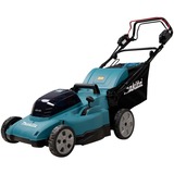 Makita Akku-Rasenmäher DLM481CT2, 36Volt (2x18Volt) blau/schwarz, 2x Li-Ionen Akku 5,0Ah, mit Radantrieb