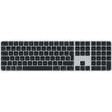 Apple Magic Keyboard mit Touch ID und Ziffern­block silber/schwarz, ES-Layout, für Mac Modelle mit Apple Chip