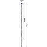 Bosch Expert Hammerbohrer SDS-max-8X, Ø 28mm Arbeitslänge 800mm