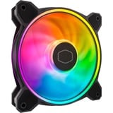 Cooler Master MasterFan MF120 Halo2, Gehäuselüfter schwarz, Einzellüfter, ohne RGB-Controller, 120 mm