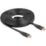 DeLOCK High Speed HDMI-Flachbandkabel 48 Gps 8K 60Hz schwarz, 5 Meter