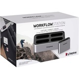 Kingston Workflow Station + SD Card Reader, Dockingstation silber/schwarz